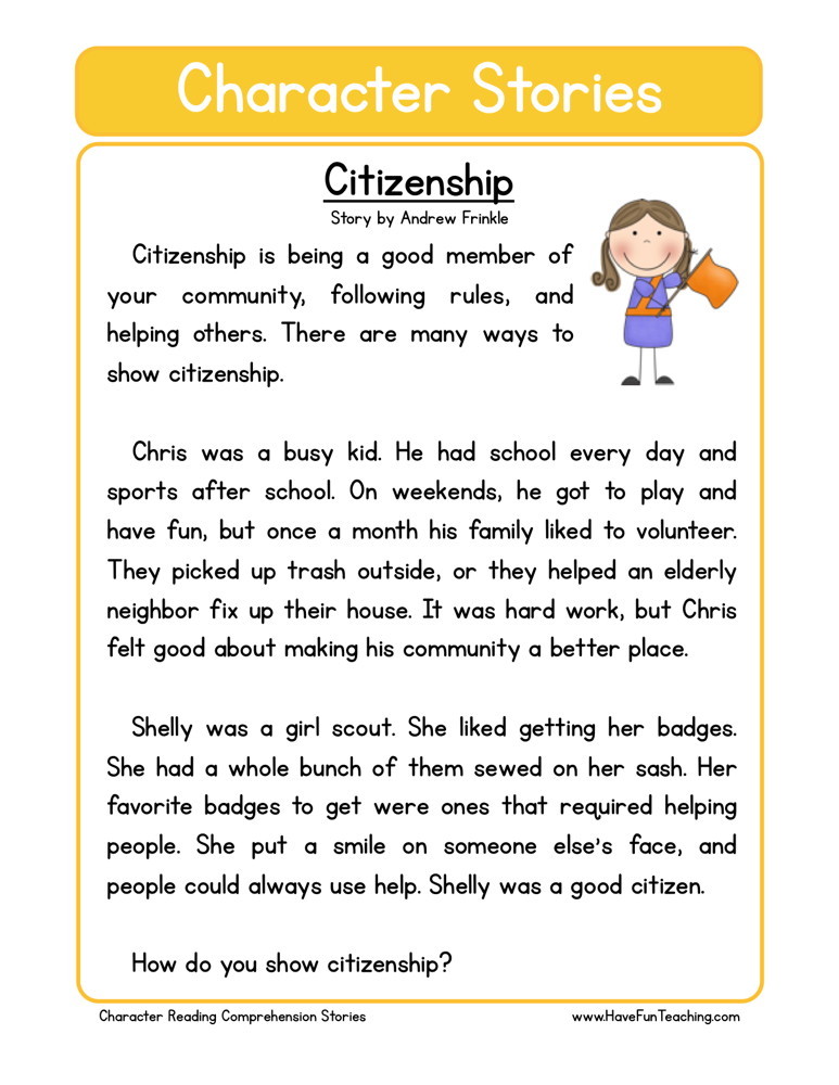 citizenship-worksheets