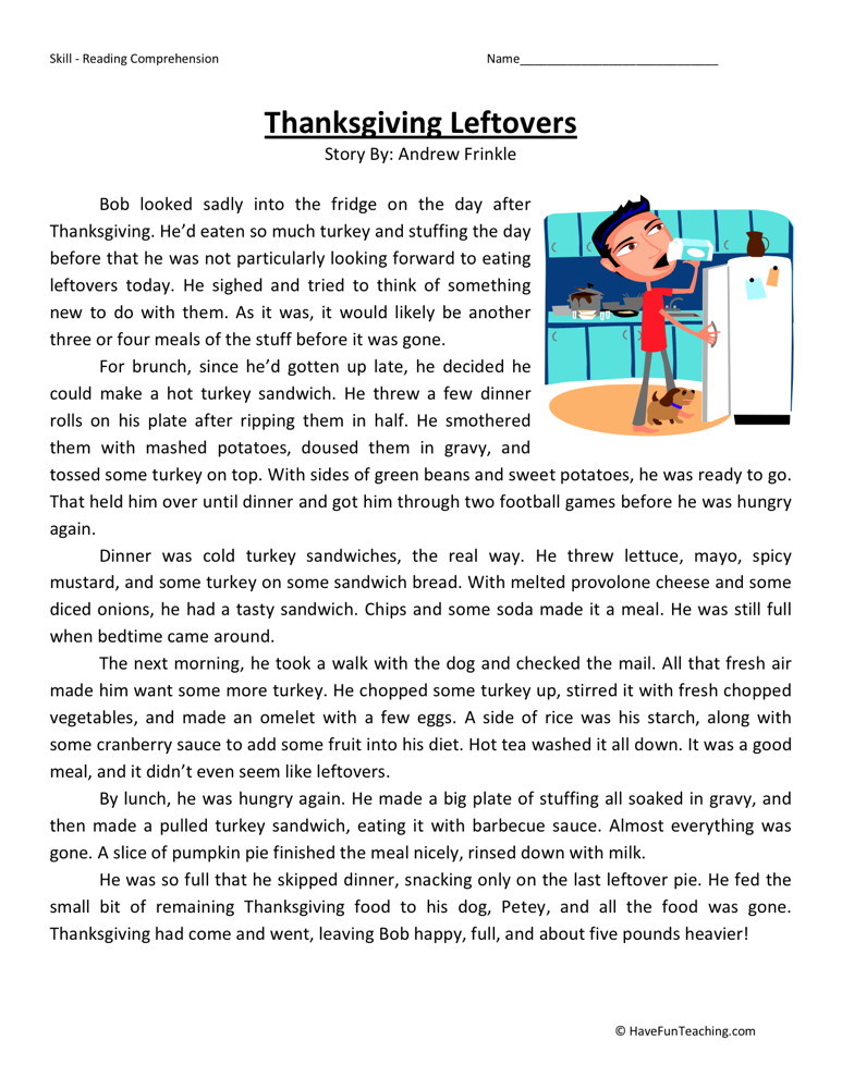 reading-comprehension-worksheet-follow-the-recipe
