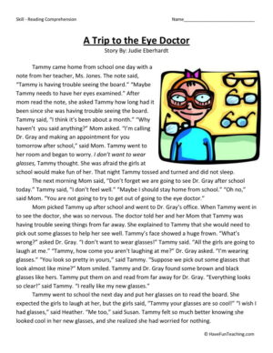 A Trip to the Eye Doctor