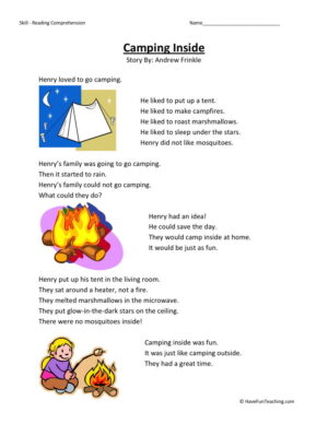 Camping Inside