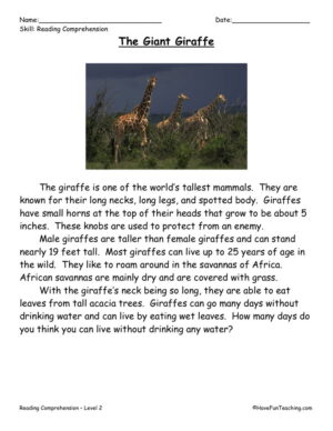 The Giant Giraffe