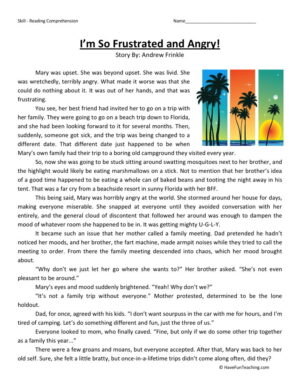 I'm So Frustrated and Angry!