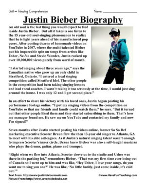 Justin Bieber Biography