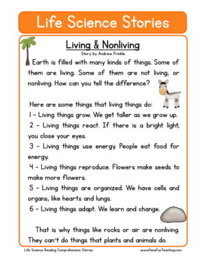Living & Nonliving