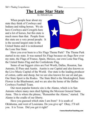 The Lone Star State