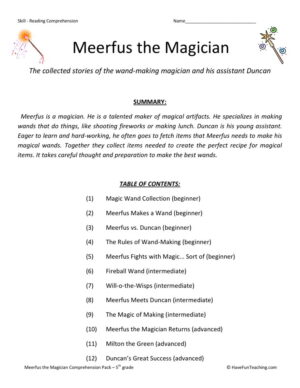 Meerfus Meets the Magician