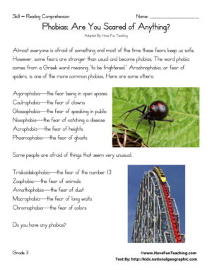 Phobias: Are You Scared of Anything?