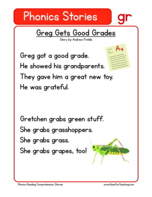 Greg Gets Good Grades