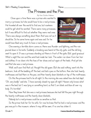 The Princess and the Pea