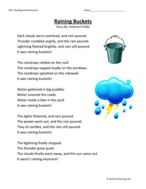 Raining Buckets