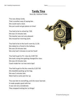 Tardy Tina