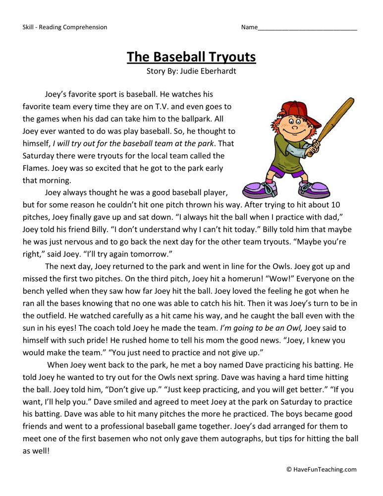 baseball-comprehension-worksheets-jojo-worksheet
