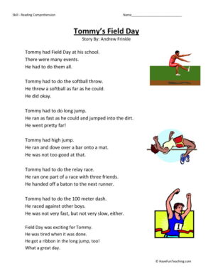 Tommy's Field Day
